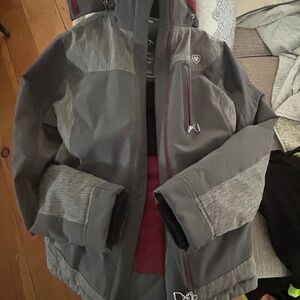 Ariat Winter Riding Coat, XS, grey